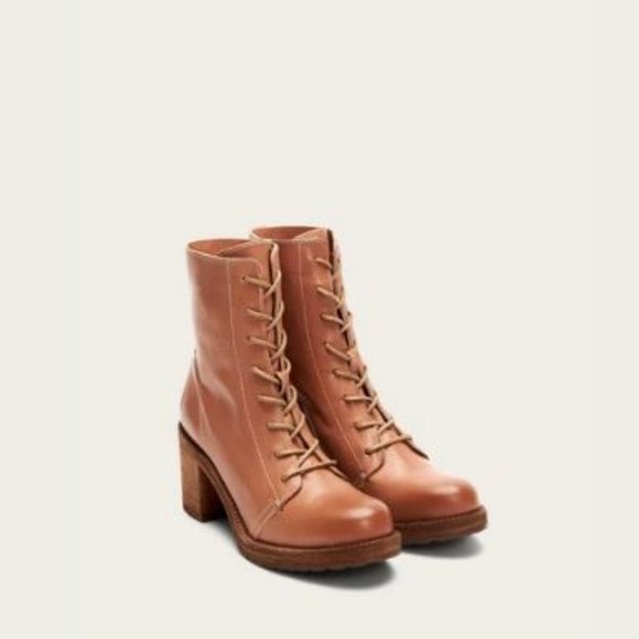 Frye Shoes - NIB Frye Karen Combat boot, light rose, 8M